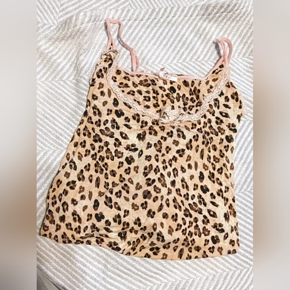 Cosmopolitan Size Small All In One Leopard Print Nighty - Picture 10 of 10